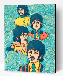 The Beatles Art Paint By Number