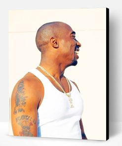 Tupac Shakur Tattoo Makaveli Paint By Number