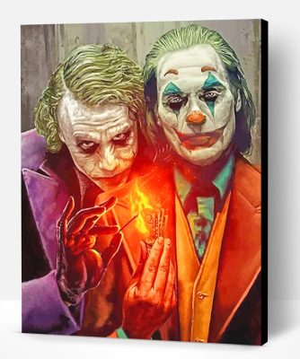 Two Jokers Paint By Number