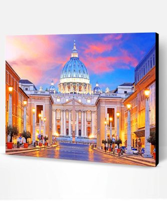 Vatican Museum Paint By Number