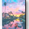 Venice Canals Walkaway Los Angeles California Paint By Number