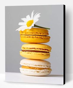 Yellow Macarons Paint By Number