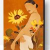 Abstract Art Sunflower Woman Paint By Number