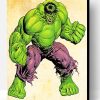 Angry Hulk Animation Paint By Number
