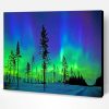 Arctic Aurora Landscape Paint By Number