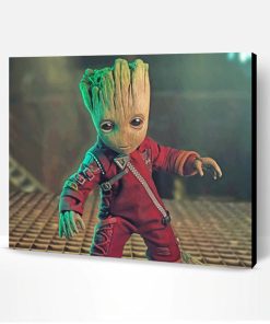 Baby Groot Paint By Number