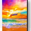 Beautiful Beach Sunset Paint By Number