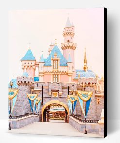 Beautiful Disney Castle Paint By Number