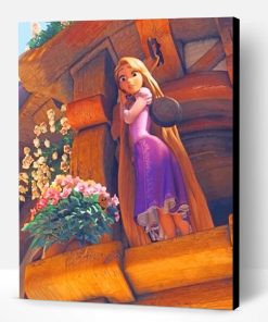 Beautiful Rapunzel Paint By Number