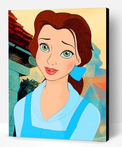 Belle Beauty and the Beast Disney Paint By Number