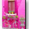 Bicycle In Burano Italy Paint By Number