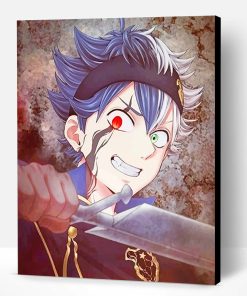 Black Clover Asta Paint By Number