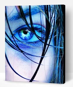 Blue Eye Paint By Number