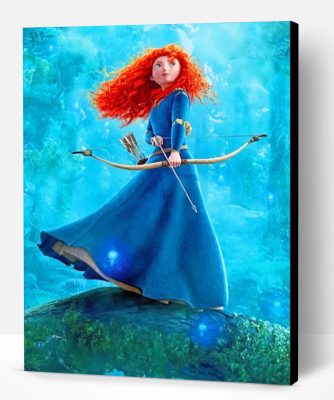 Brave Merida Paint By Number