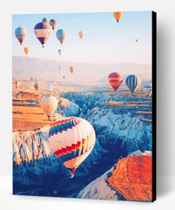 Cappadocia Hot Air Balloon Paint By Number