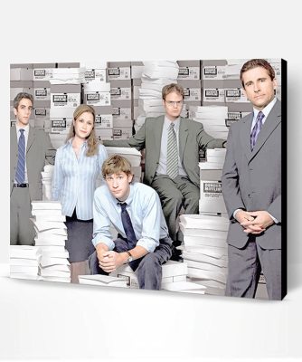 Characters The Office Paint By Number