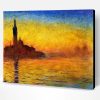 Claude Monet Twilight Venis Paint By Number