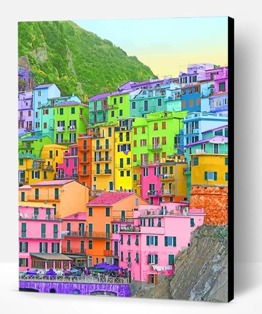 Cinque Terre National Park Italy Paint By Number