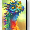 Colorful Dragon Paint By Number