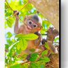 Cute Baby Monkey Paint By Number