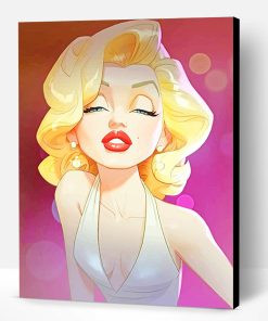 Cute Marilyn Monroe Paint By Number