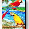 Cute Parrots Paint By Number
