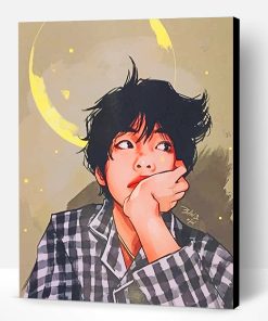 Cute Taehyung BTS Paint By Number