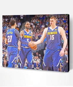 Denver Nuggets Team Paint By Number
