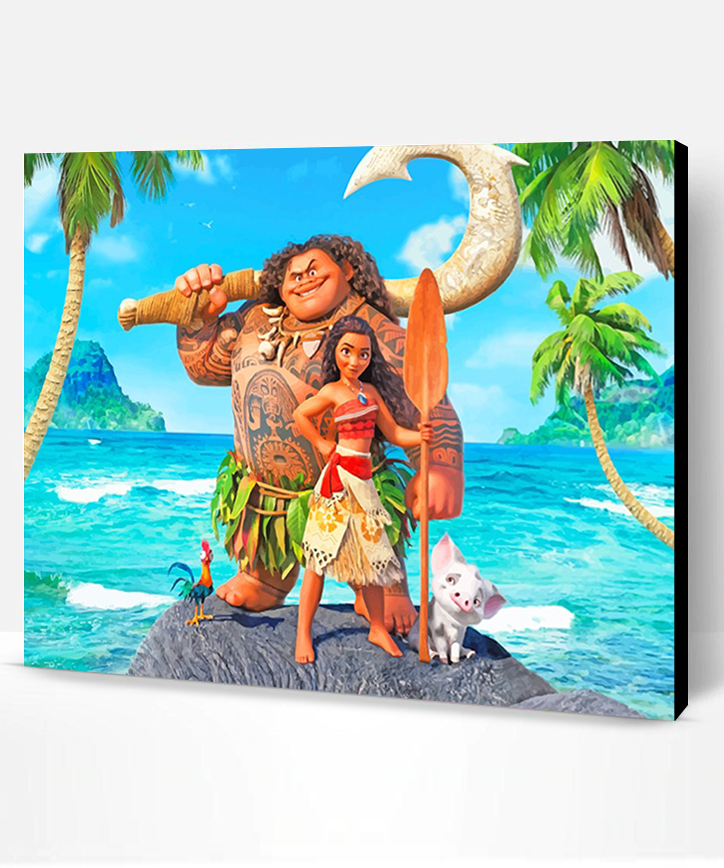 Disney Moana Movie New Paint By Numbers Paint By Numbers Pro