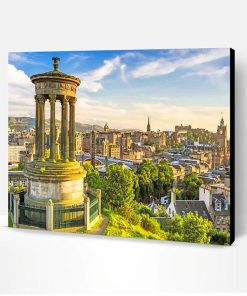 Dugald Stewart Monument Paint By Number