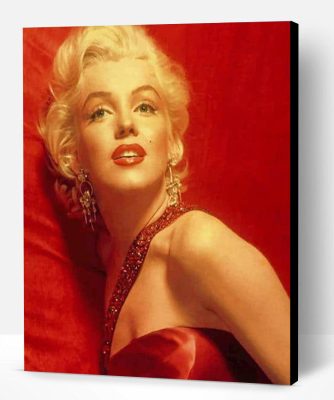 Famous Actress Marilyn Monroe Paint By Number