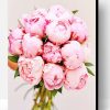 Flower Bouquet Pink Peony Paint By Number