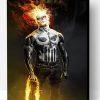 Frank Castle Ghost Rider Paint By Number