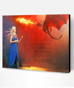 Game Of Thrones Deanerys Targaryen Paint By Number