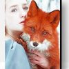 Girl With Fox Paint By Number