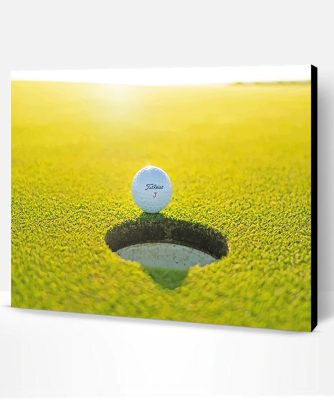 Golf Hole Cup Paint By Number