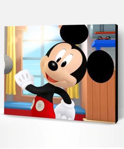 Good Morning Mickey Paint By Number