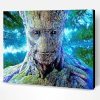 Groot Tree Paint By Number