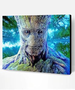 Groot Tree Paint By Number