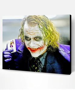 Heath Ledger Joker Paint By Number