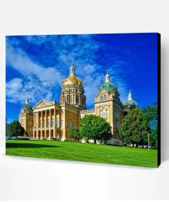 Iowa state capitol Paint By Number