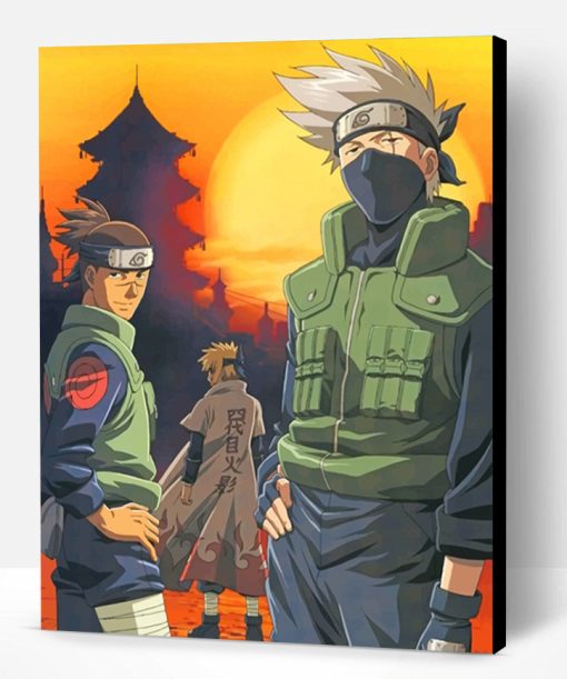 Iruka naruto kakash Paint By Number