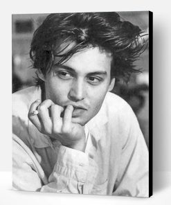 Johnny Depp Portrait Paint By Number