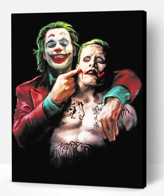 Joker & Jared Leto Paint By Number