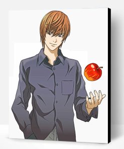 Light Yagami Death Note Serie Paint By Number