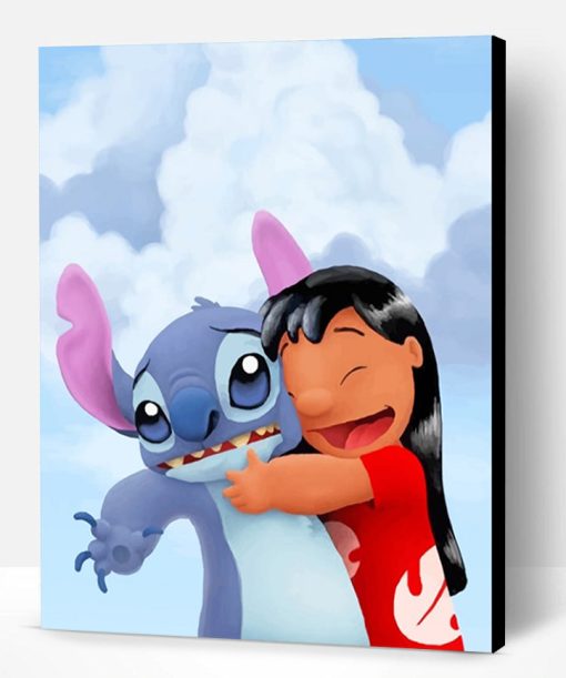 Lilo And Stitch Friendship Paint By Number