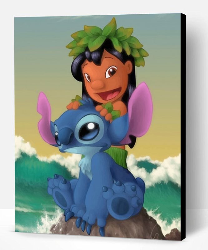 Lilo and Stitch Paint By Number