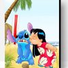 Lilo Kissing Stitch Paint By Number