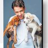 Liam Payne And Puppies Paint By Number