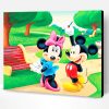Minnie And Mickey Mouse Paint By Number